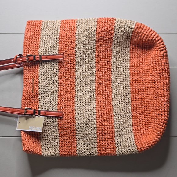 MICHEAL Micheal Kors Quinn Large North South Tote Bag Nwt - Picture 4 of 16